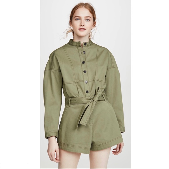 10 Crosby Derek Lam Pants & Jumpsuits New Derek Lam Crosby Green